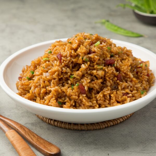Beef Tallow Fried Rice with Burnt Ends