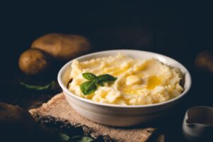 Creamy and Chunky Mashed Potato