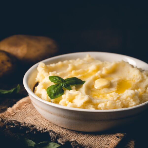 Creamy and Chunky Mashed Potato