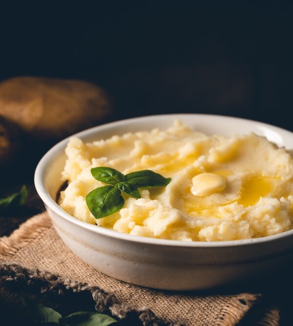 Creamy and Chunky Mashed Potato