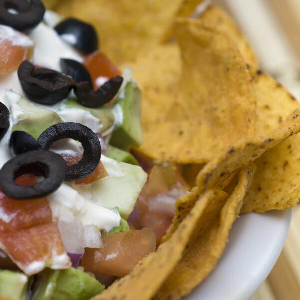 Palate Cleansing Tomato Salsa and Tortilla